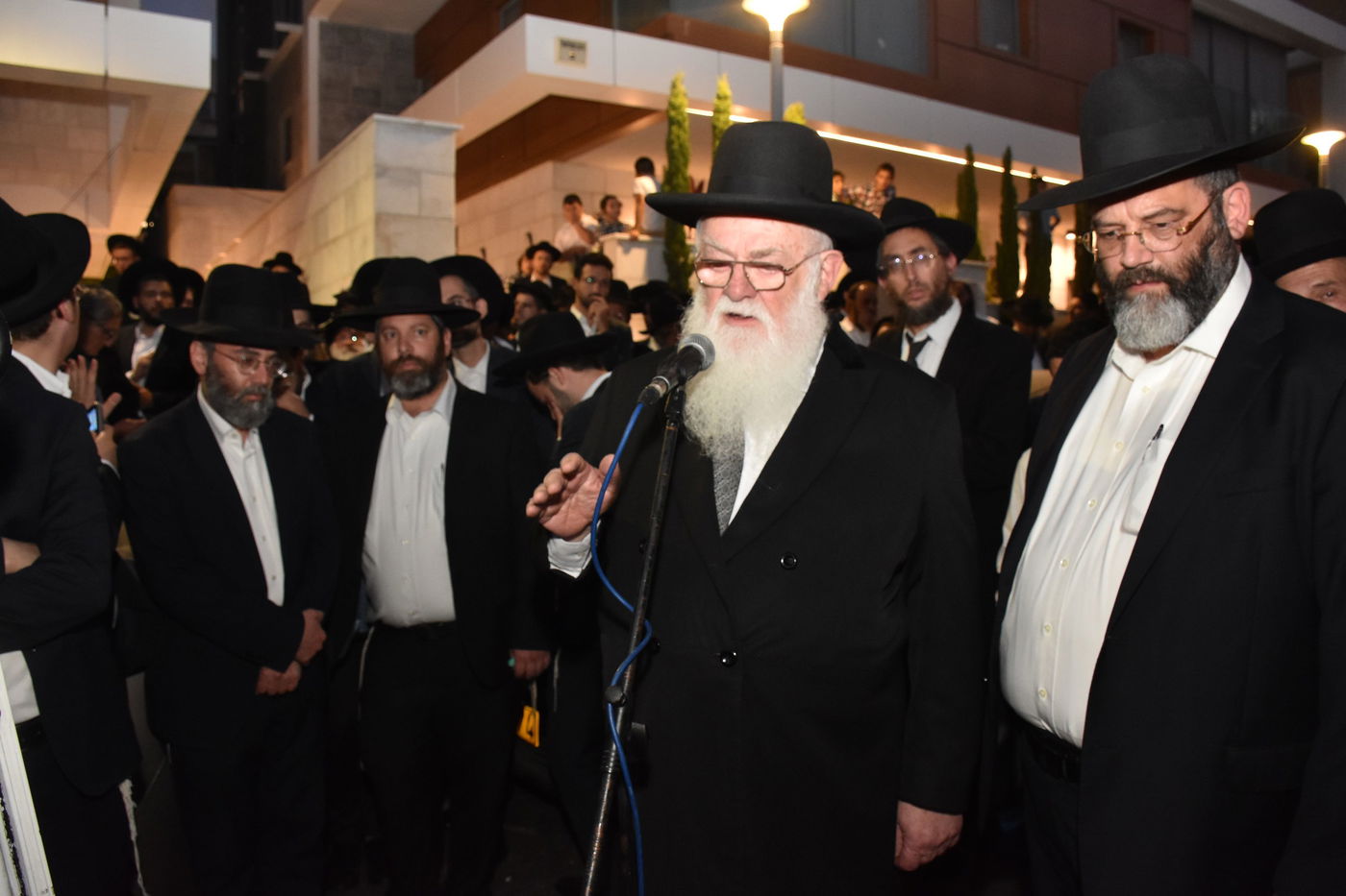 הלווית הקדוש הרב אלטר ישראל הכהן מצנר הי"ד