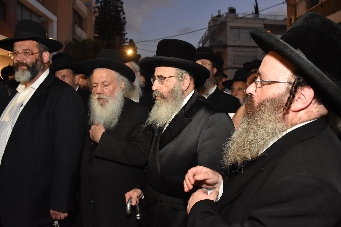 הלווית הקדוש הרב אלטר ישראל הכהן מצנר הי"ד