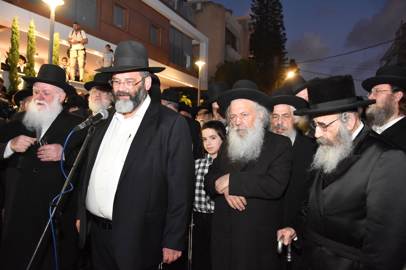 הלווית הקדוש הרב אלטר ישראל הכהן מצנר הי"ד