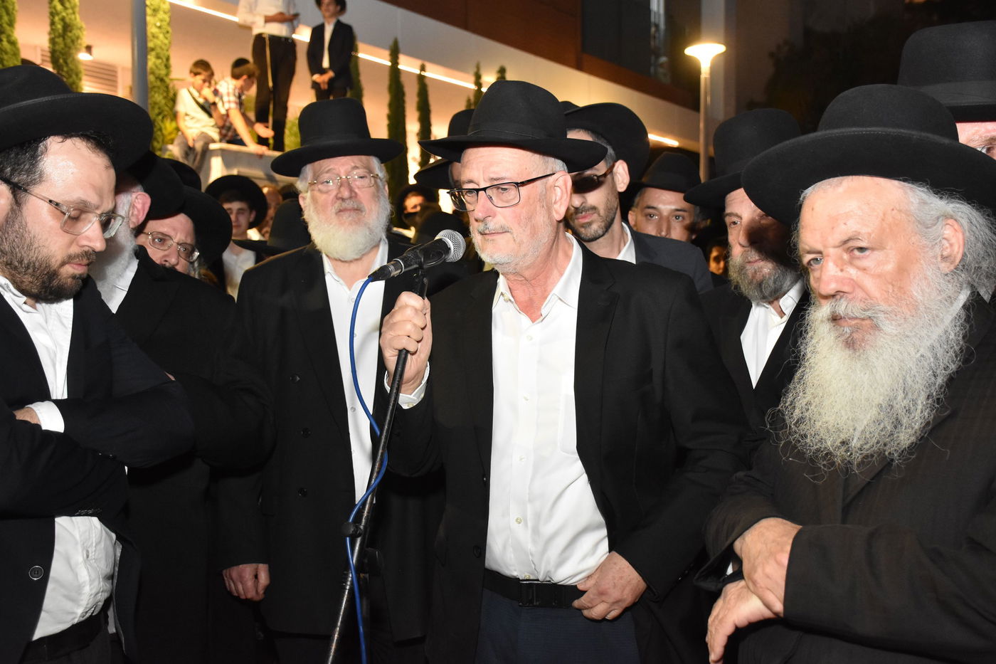 הלווית הקדוש הרב אלטר ישראל הכהן מצנר הי"ד