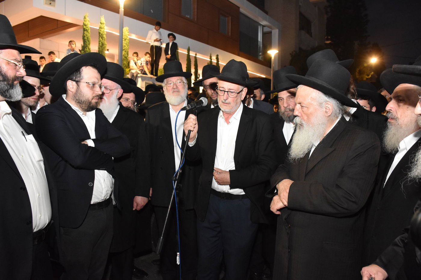 הלווית הקדוש הרב אלטר ישראל הכהן מצנר הי"ד