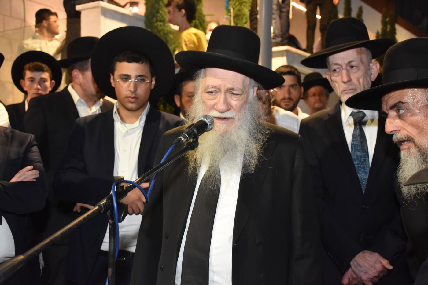 הלווית הקדוש הרב אלטר ישראל הכהן מצנר הי"ד