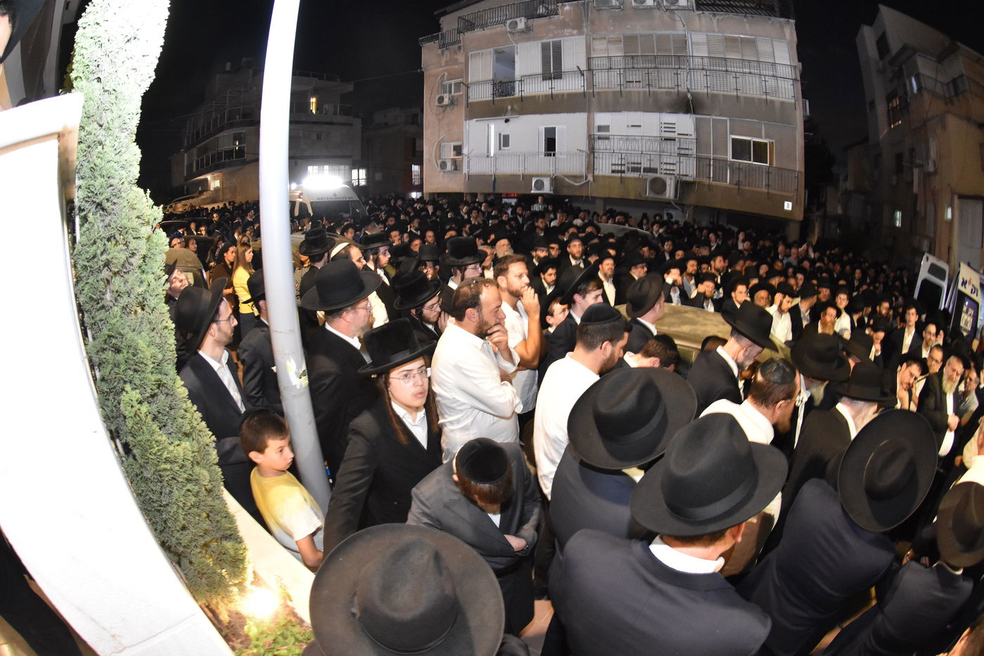 הלווית הקדוש הרב אלטר ישראל הכהן מצנר הי"ד