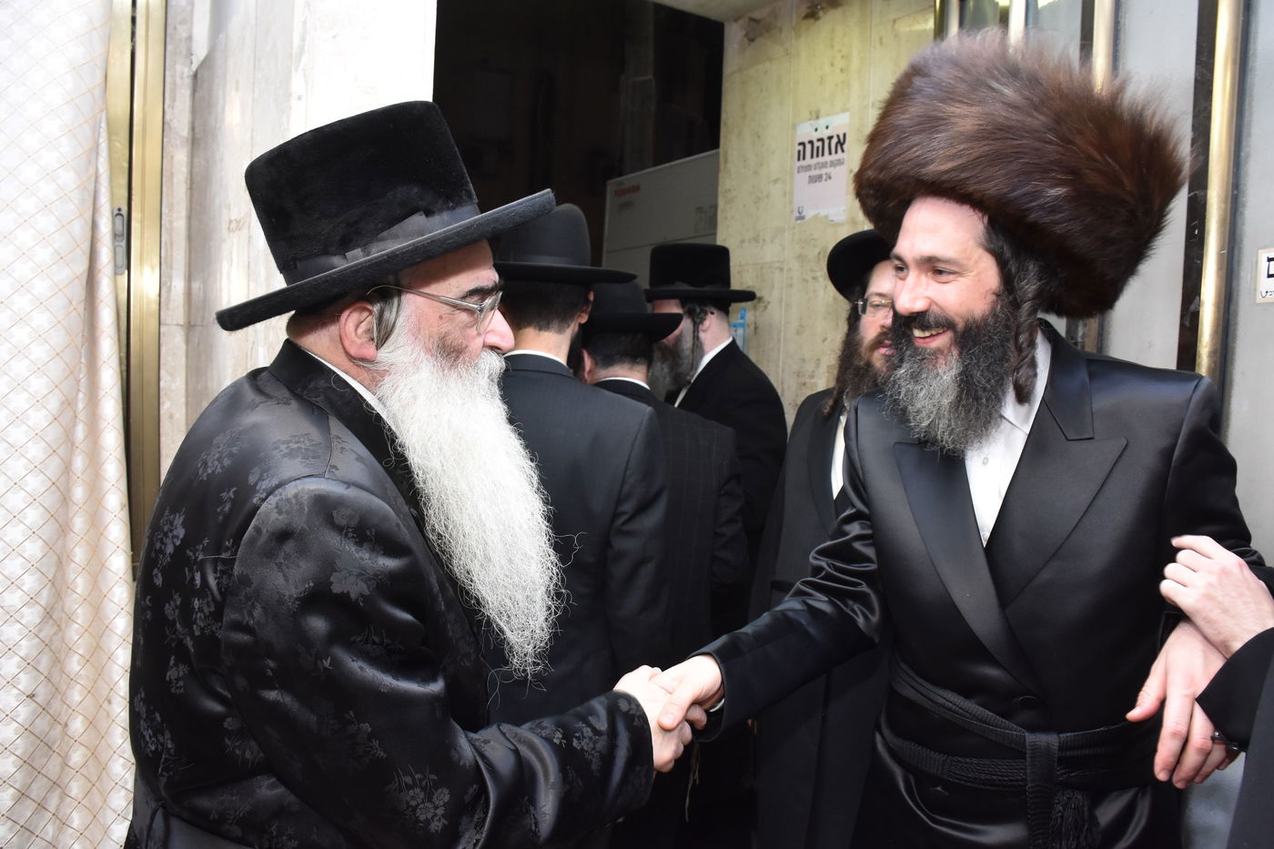 שמחת בר המצווה לנכד גאב"ד ערלוי בני ברק