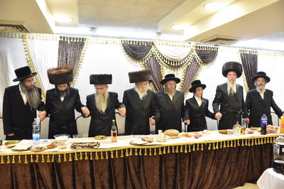 שמחת בר המצווה לנכד גאב"ד ערלוי בני ברק