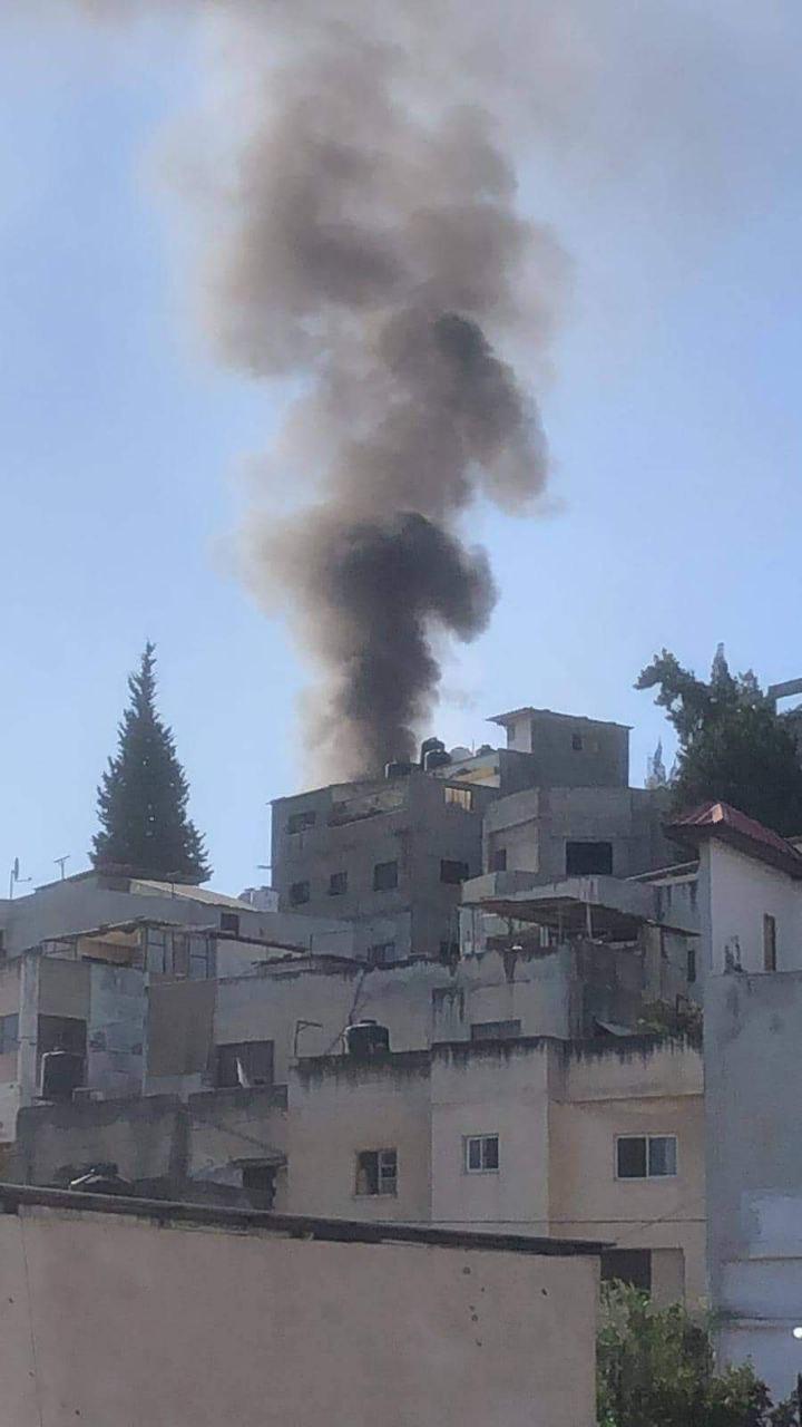 פגיעה בעיר עזה
