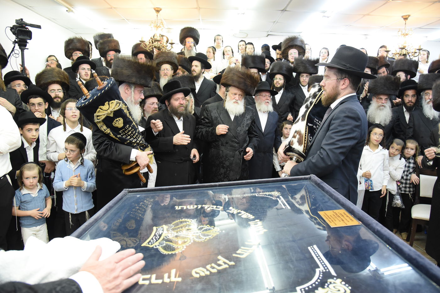 הכנסת ספר תורה לע"נ האברך הקדוש הרב אלתר שלמה לדרמן הי"ד