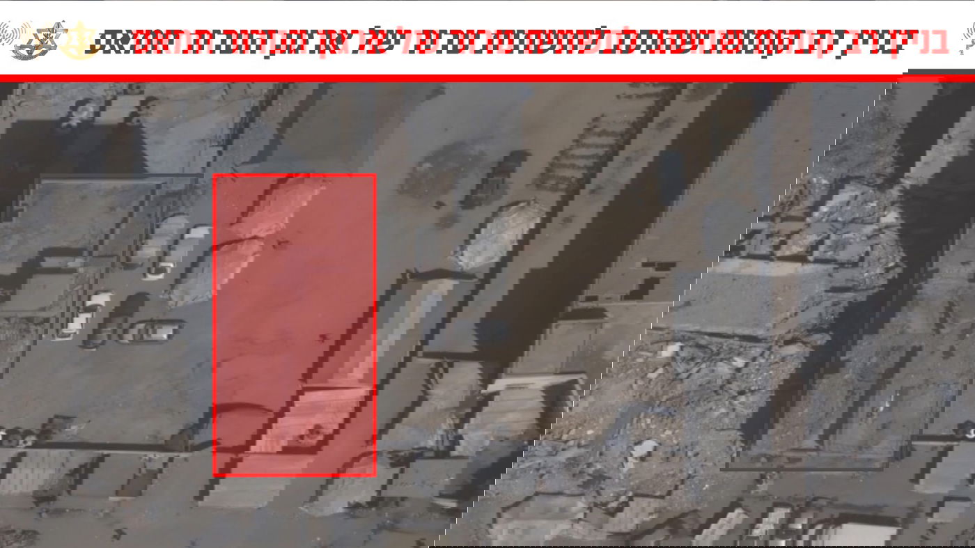 דימוי לתקיפת צה"ל ברצועה