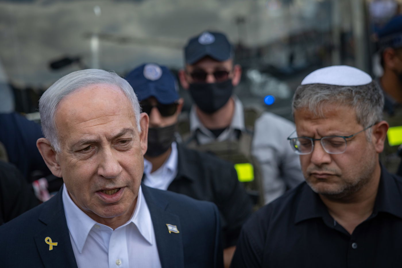 זירת הפיגוע בצומת רמות בירושלים