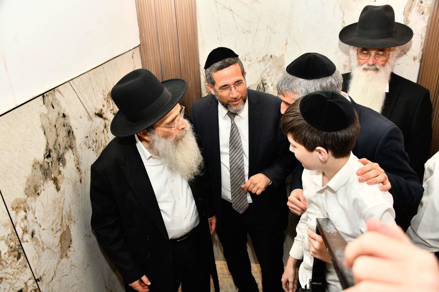 הגר"ש שטיינמן בשיחה בישיבת 'שיח יצחק'