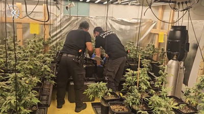 100 ק"ג | תיעוד: כך חשפו השוטרים מעבדת סמים בתוך גן ילדים נטוש