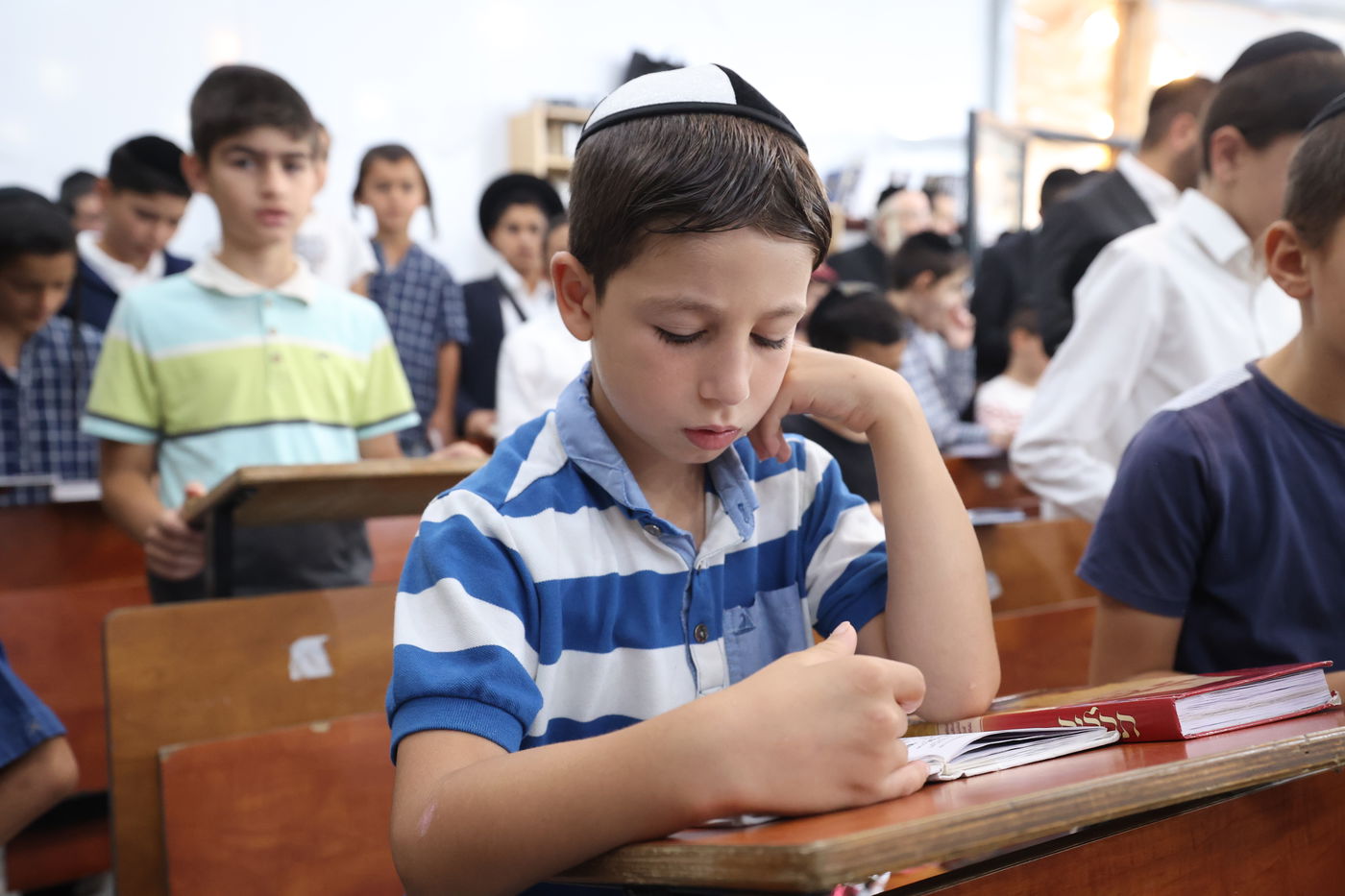 הראשל"צ הגאון רבי יצחק יוסף בסליחות בבית הכנסת "מגן אברהם"