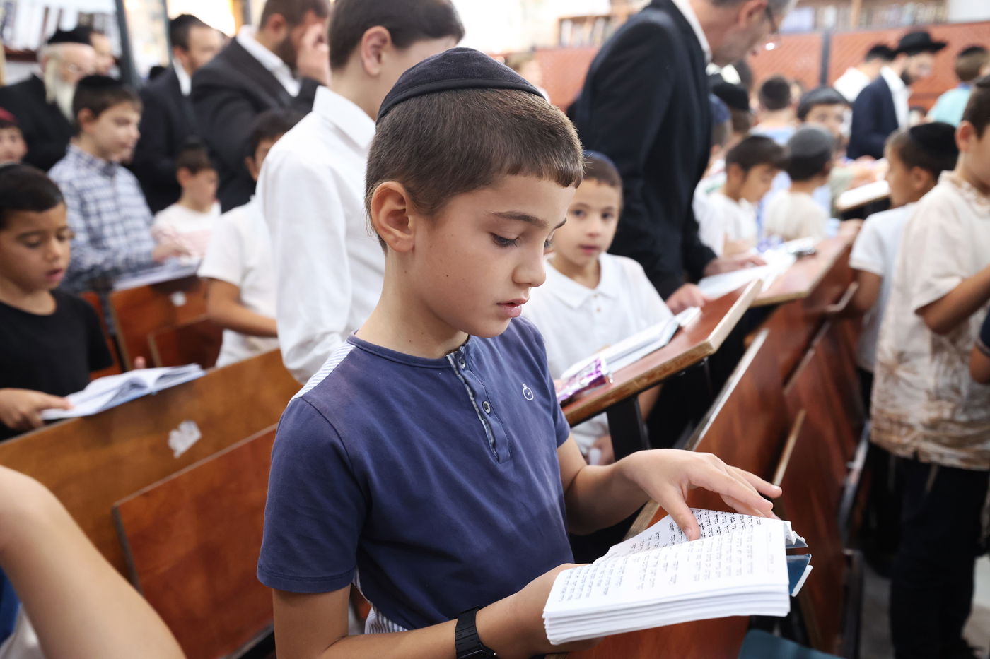 הראשל"צ הגאון רבי יצחק יוסף בסליחות בבית הכנסת "מגן אברהם"