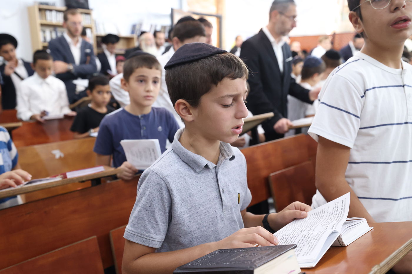 הראשל"צ הגאון רבי יצחק יוסף בסליחות בבית הכנסת "מגן אברהם"