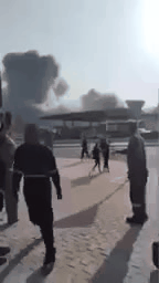 מגדלים, שגרה ו..בום: כך תיעדו הקטארים את התקיפה הישראלית החריגה בשטחם | תיעוד נרחב