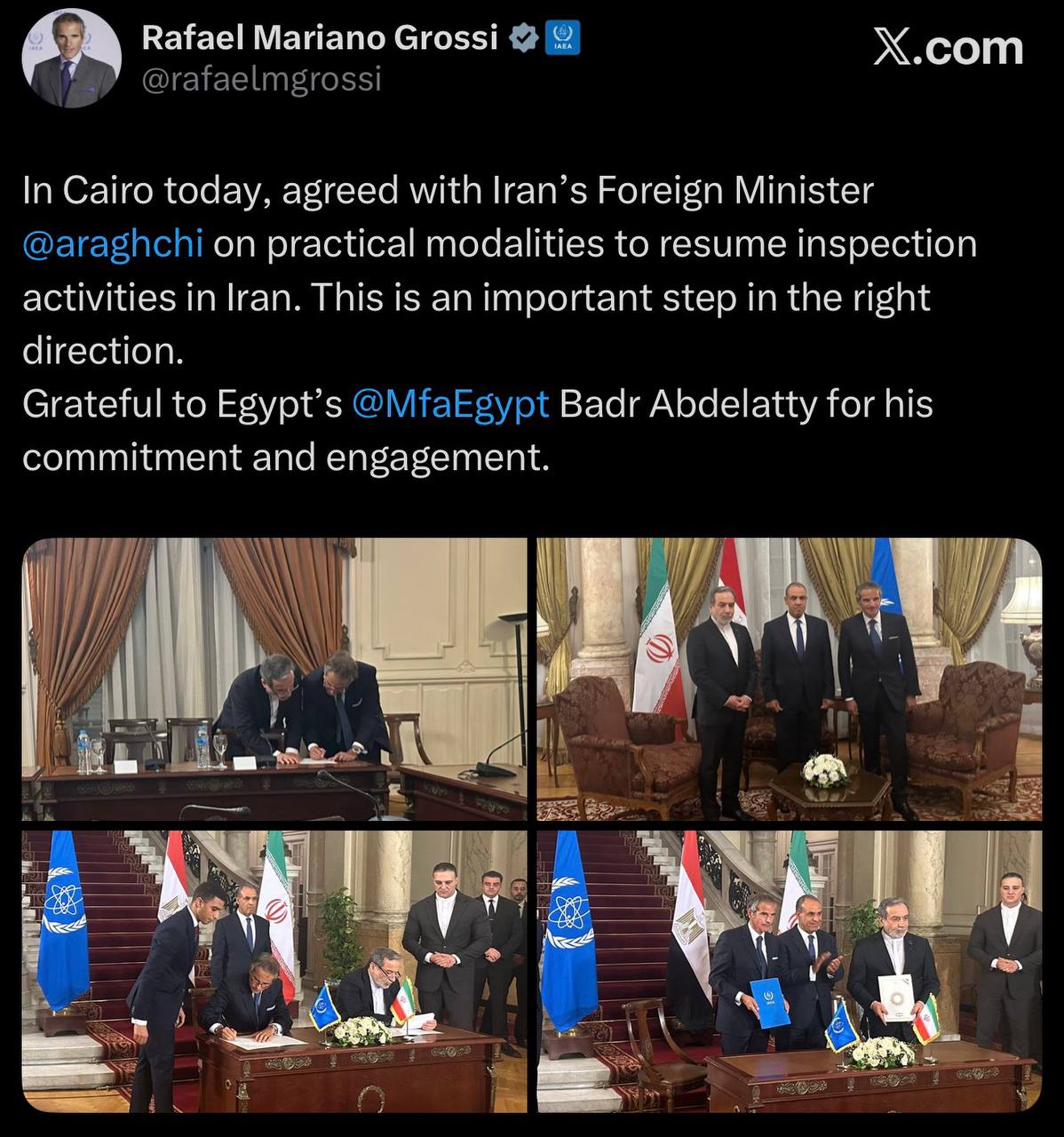 ההודעה של גרוסי