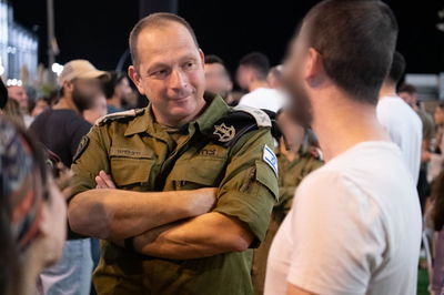 אלוף נדב לוטן בערב הוקרה לפצועי זרוע היבשה