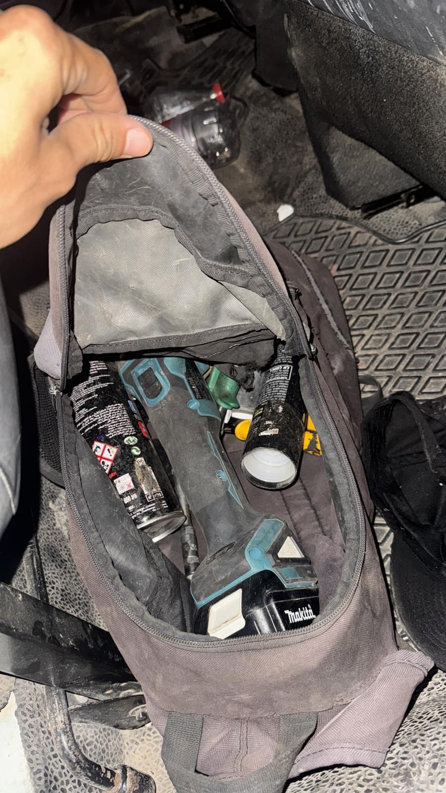 הציוד הגנוב שנתפס