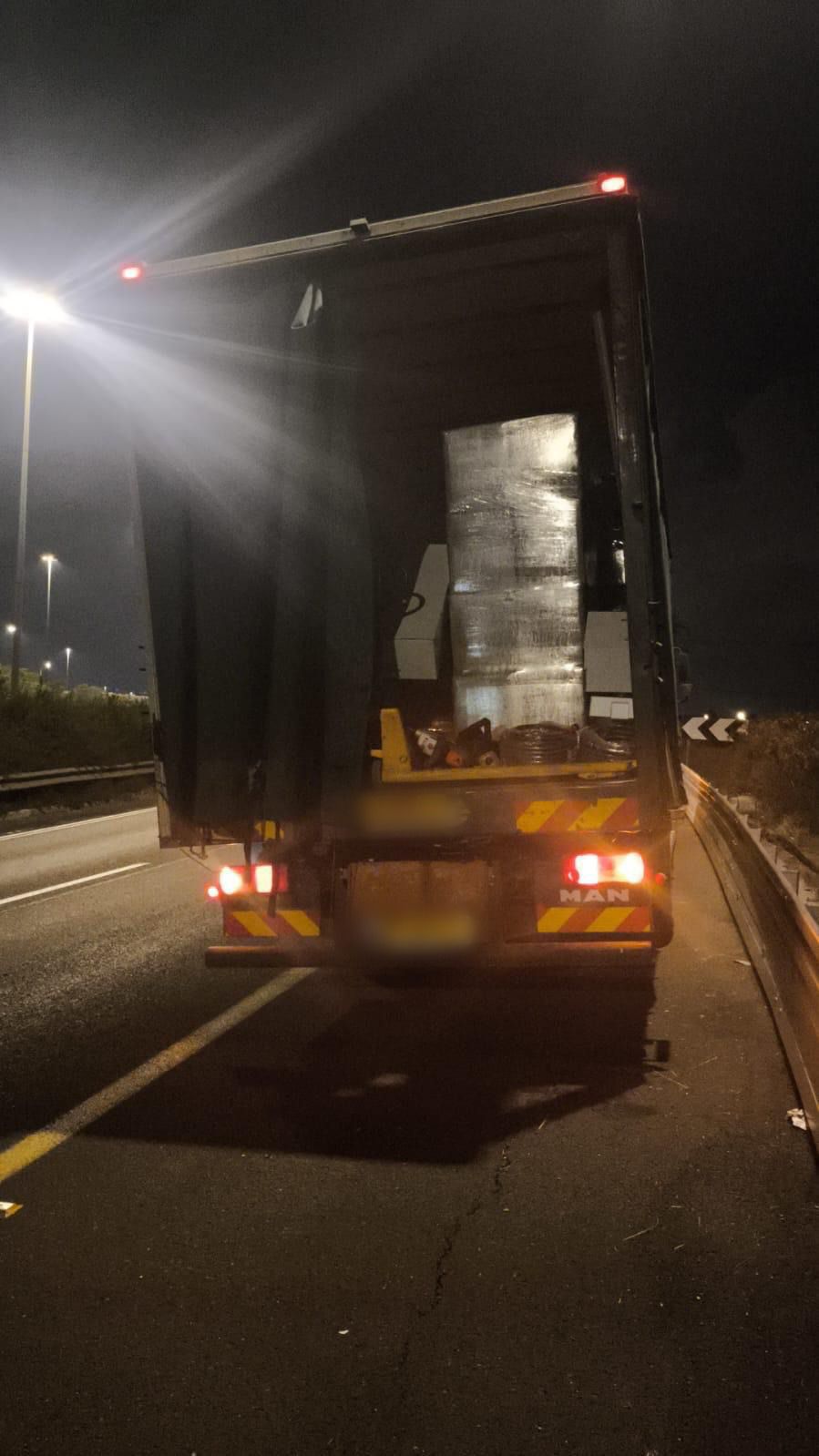 הציוד הגנוב שנתפס