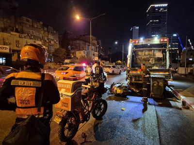 זירת התאונה