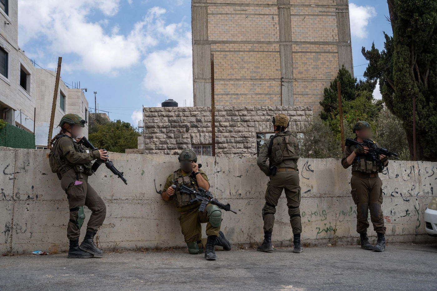 פעילות כוחות צה״ל בחטיבת בנימין