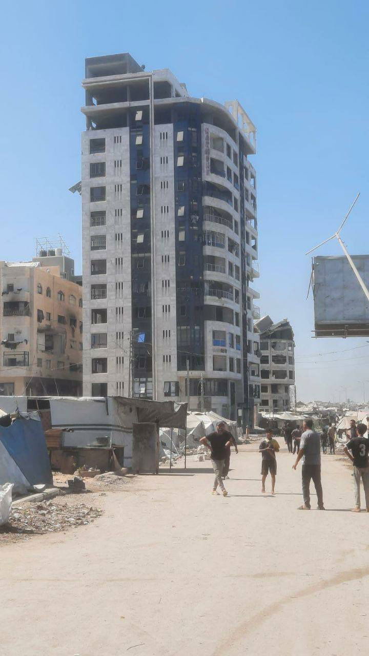 מגדל טיבה 2 בעזה