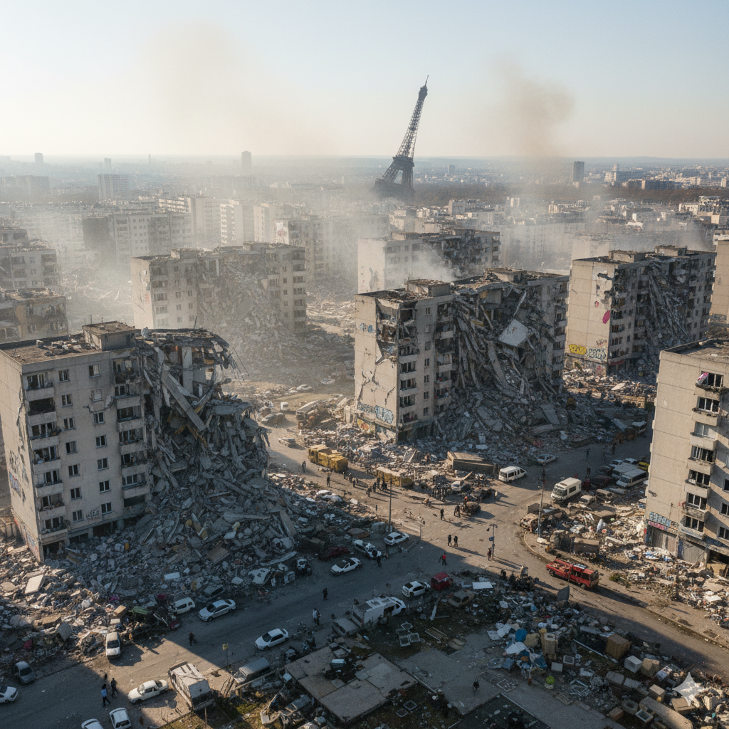 "רצח עם". תוצאות התקיפות האוויריות על שכונה אזרחית