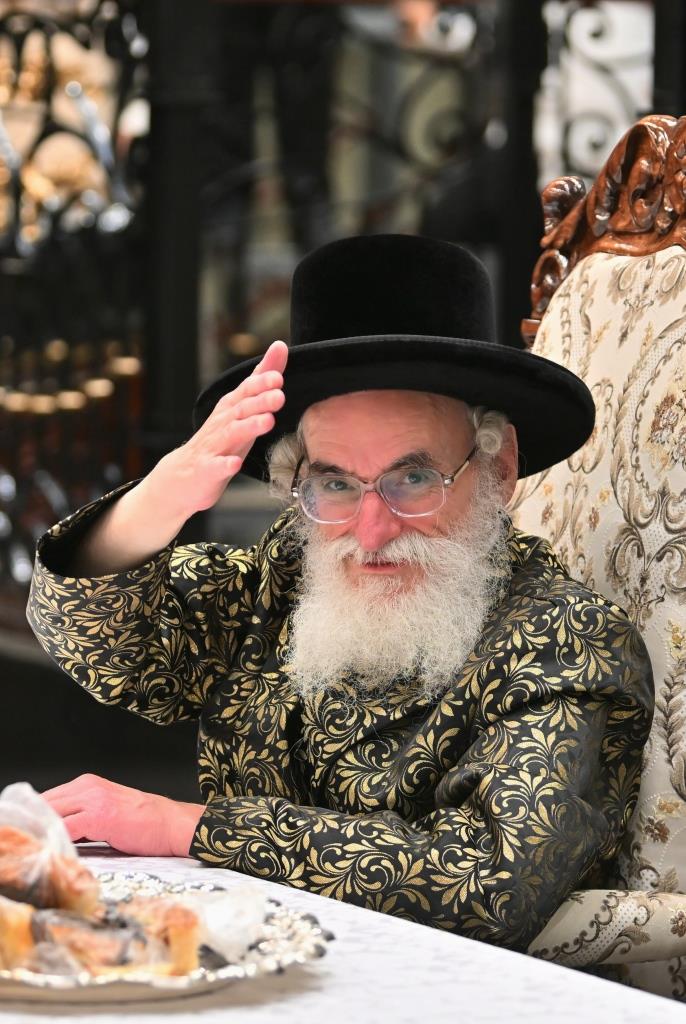 מעמד קבלת פנים להאדמו"ר מויזניץ