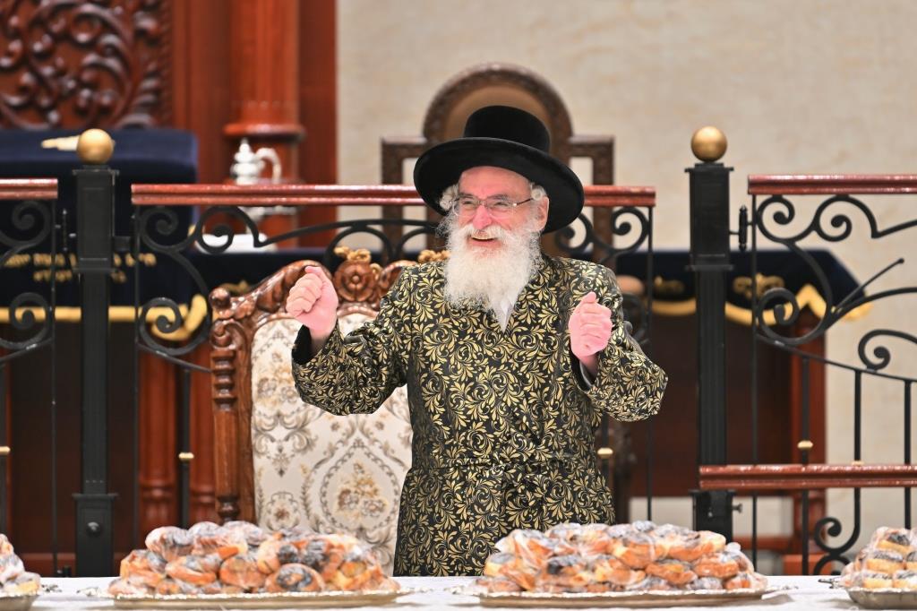 מעמד קבלת פנים להאדמו"ר מויזניץ