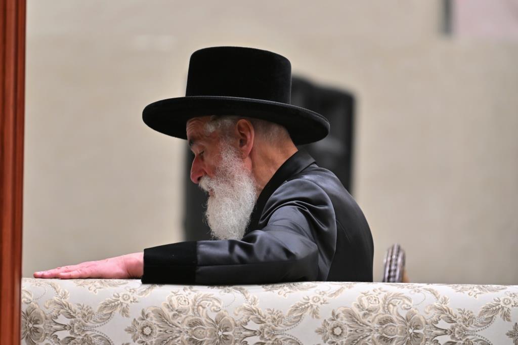 מעמד קבלת פנים להאדמו"ר מויזניץ