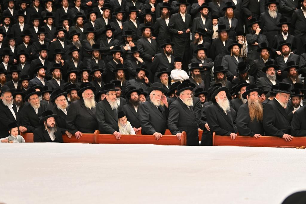 מעמד קבלת פנים להאדמו"ר מויזניץ