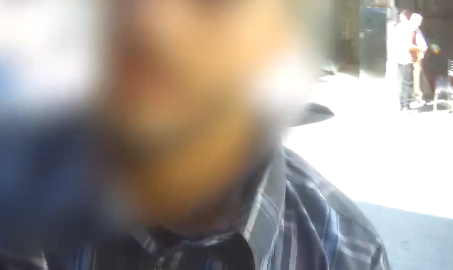 תיעוד מרגע המעצר