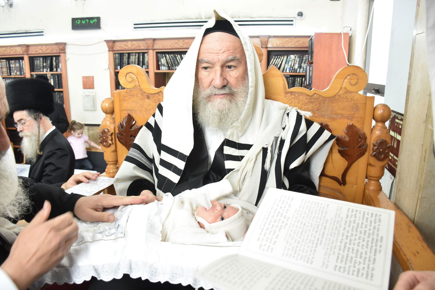 שמחת הברית לנין האדמו"ר מאשלג