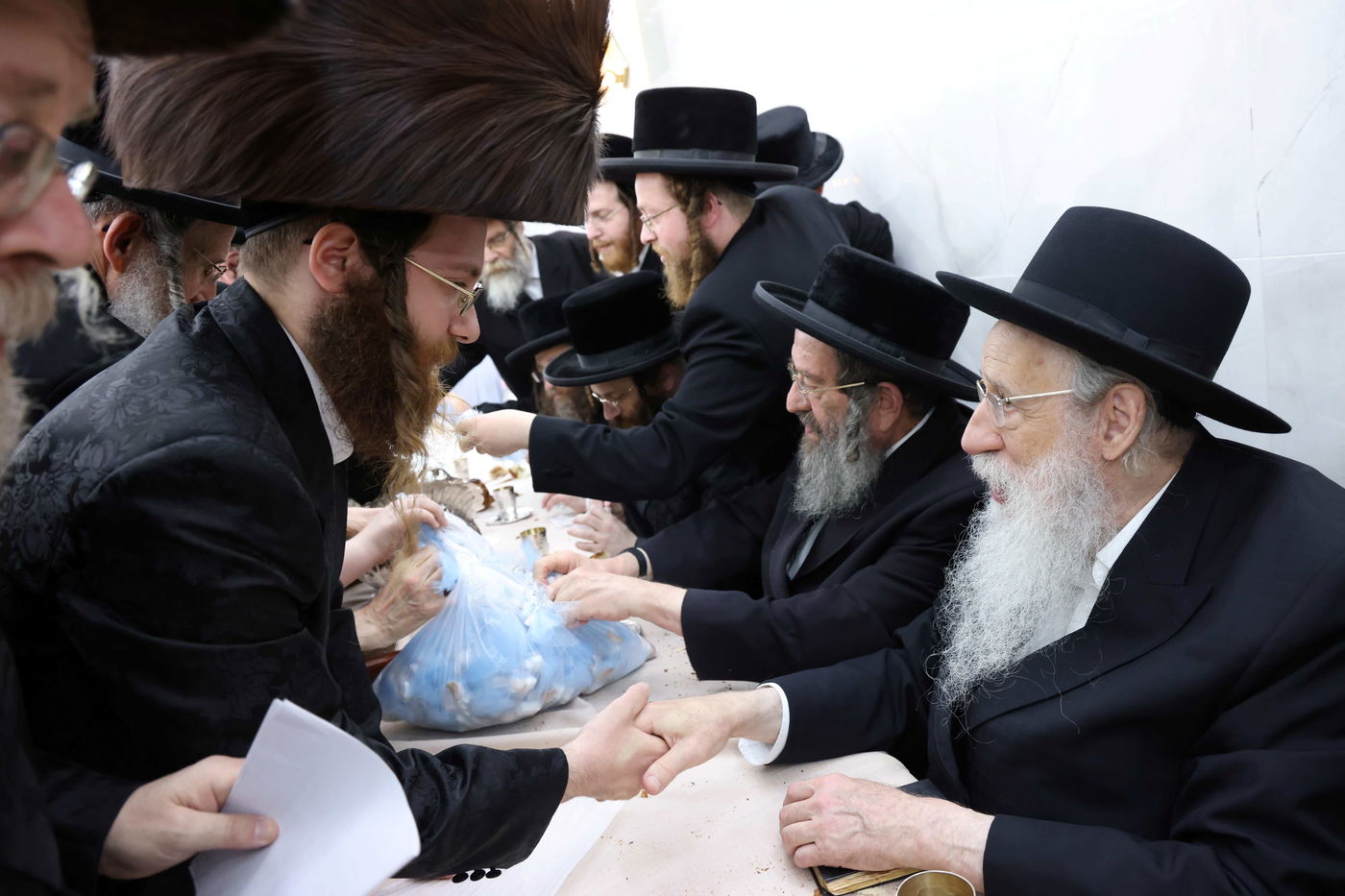 שמחת פדיון הבן בחצרות לעלוב ירושלים - גורליץ