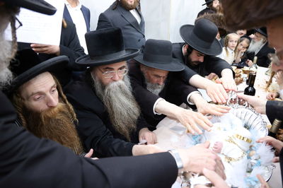 שמחת פדיון הבן בחצרות לעלוב ירושלים - גורליץ