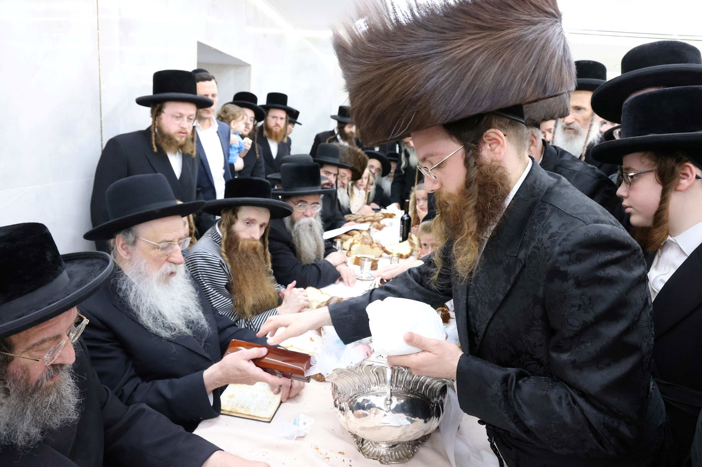 שמחת פדיון הבן בחצרות לעלוב ירושלים - גורליץ