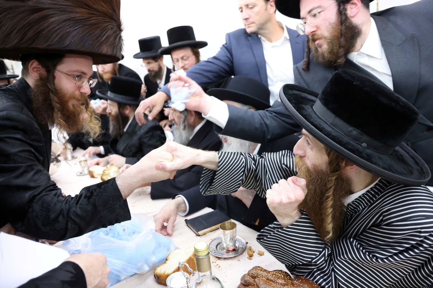 שמחת פדיון הבן בחצרות לעלוב ירושלים - גורליץ