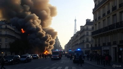 היום שבו פריז רעדה ועלתה באש | צרפת, 7 באוקטובר 2029