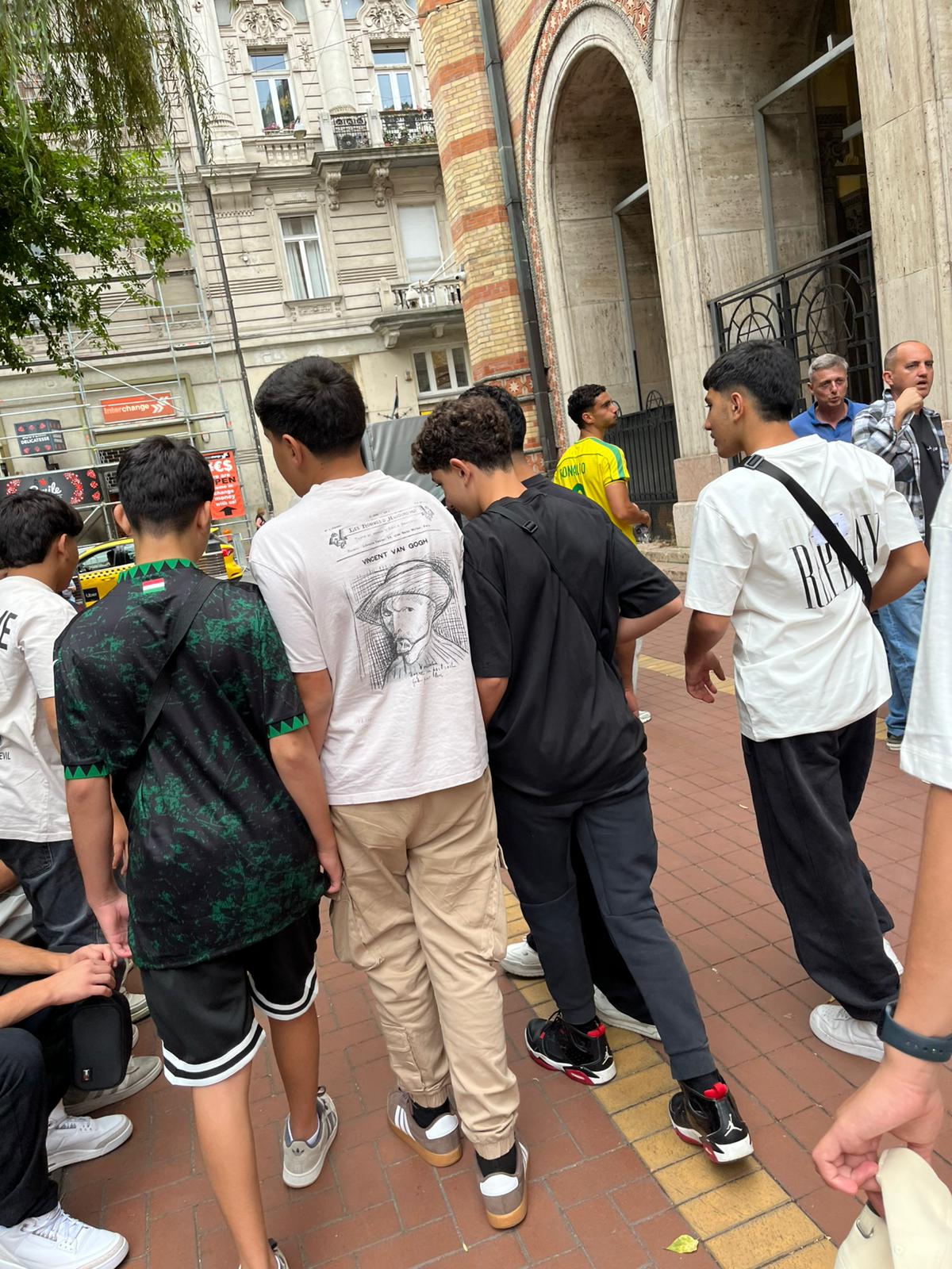 הנערים הדרוזים בביקור בהונגריה