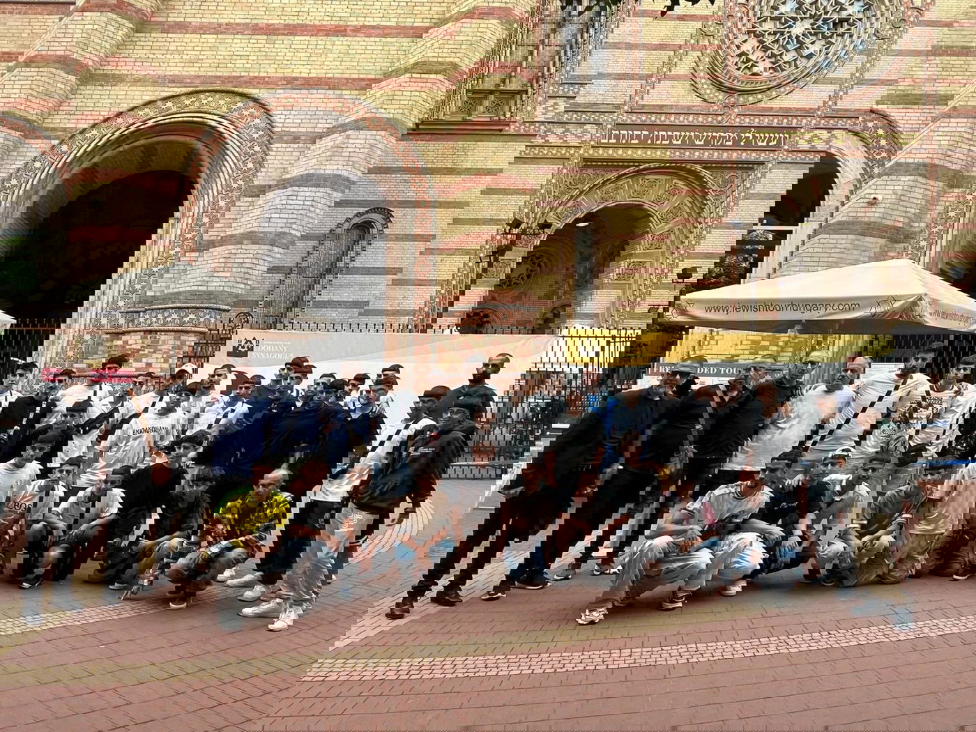 הנערים הדרוזים בביקור בהונגריה