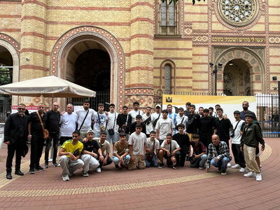 הנערים הדרוזים בביקור בהונגריה