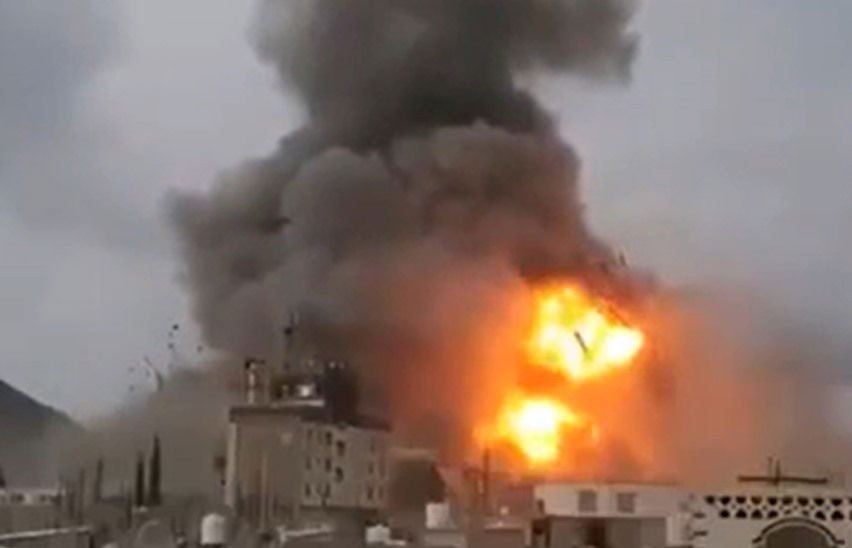 מרגעי התקיפה בתימן