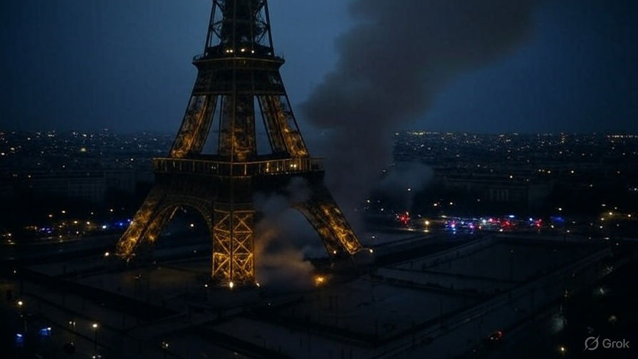 היום שבו פריז רעדה ועלתה באש | צרפת, 7 באוקטובר 2029