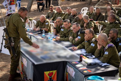 הרמטכ"ל עם המפקדים