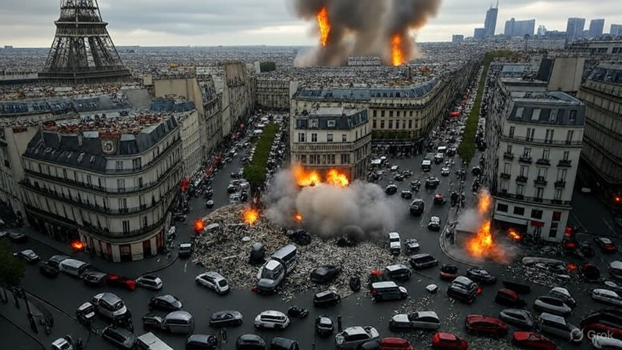 היום שבו פריז רעדה ועלתה באש | צרפת, 7 באוקטובר 2029