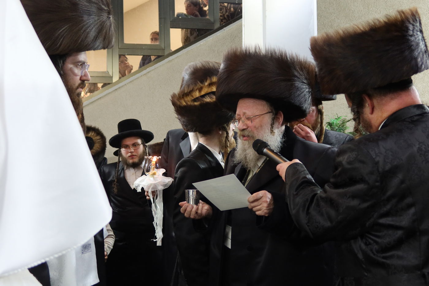 שמחת נישואי נכד האדמו"ר מנאדבורנה באניא