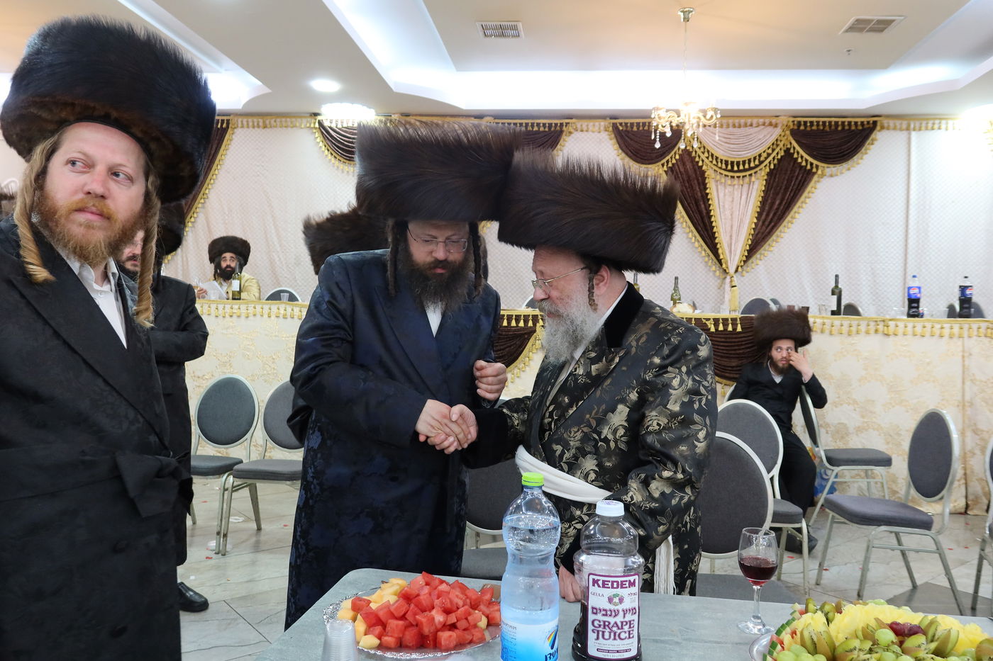 שמחת נישואי נכד האדמו"ר מנאדבורנה באניא