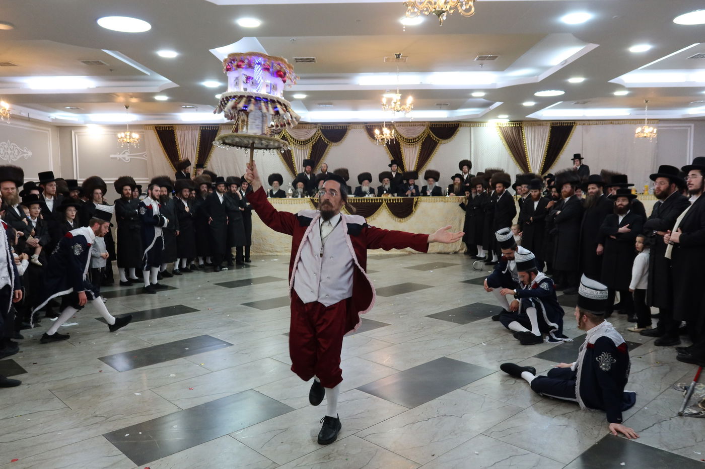 שמחת נישואי נכד האדמו"ר מנאדבורנה באניא