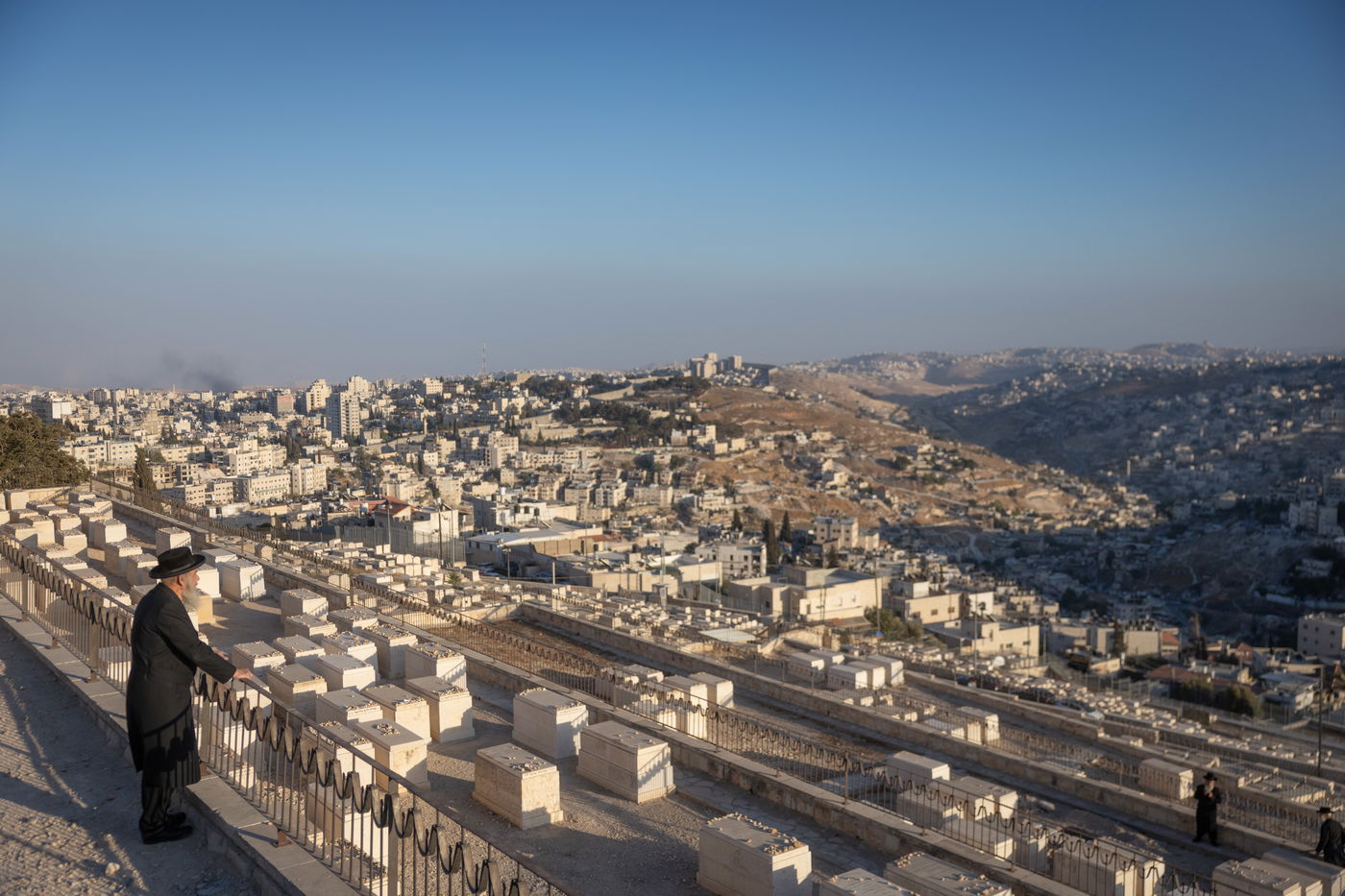 הלווית הרב מרדכי שטיינצג הי"ד שנרצח בפיגוע בצומת רמות