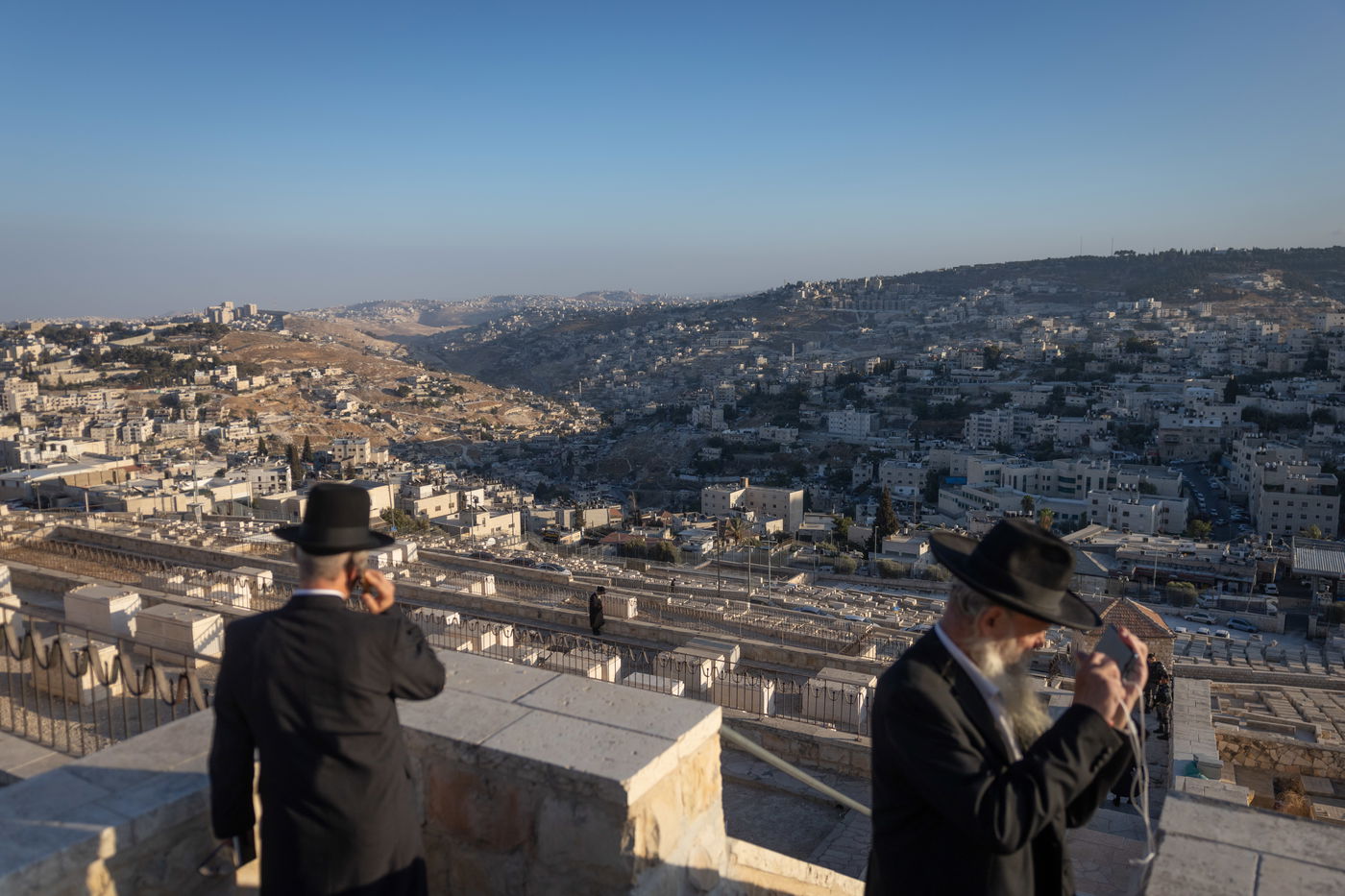 הלווית הרב מרדכי שטיינצג הי"ד שנרצח בפיגוע בצומת רמות